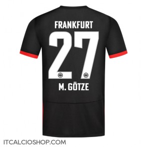 Eintracht Frankfurt Mario Gotze #27 Seconda Maglia 2024-25 Manica Corta